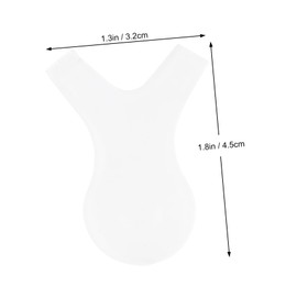 Beavorty 20pcs Lash Perm Tool Transparent Eyelash Extension Brushes for Lifting and Perming Lightweight and Reusable for Salon and Home Use for Separating Natural Lashes