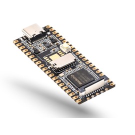 LUCKFOX -Pico RV1103 Linux Micro Development Board with ARM Cortex-A7/RISC-V MCU/NPU/ISP, Built-in 16Bit DRAM DDR2, Support GPIO, UART, SPI, I2C, USB, Onboard Camera Interface & Micro TF Card Slot
