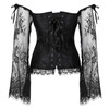 Zhitunemi Corset Tops For Women Renaissance: Womens Halloween Costume Corset