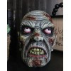 Apocalypse Zombie Undead Walker Skull With Peeling Flesh Rotten Teeth