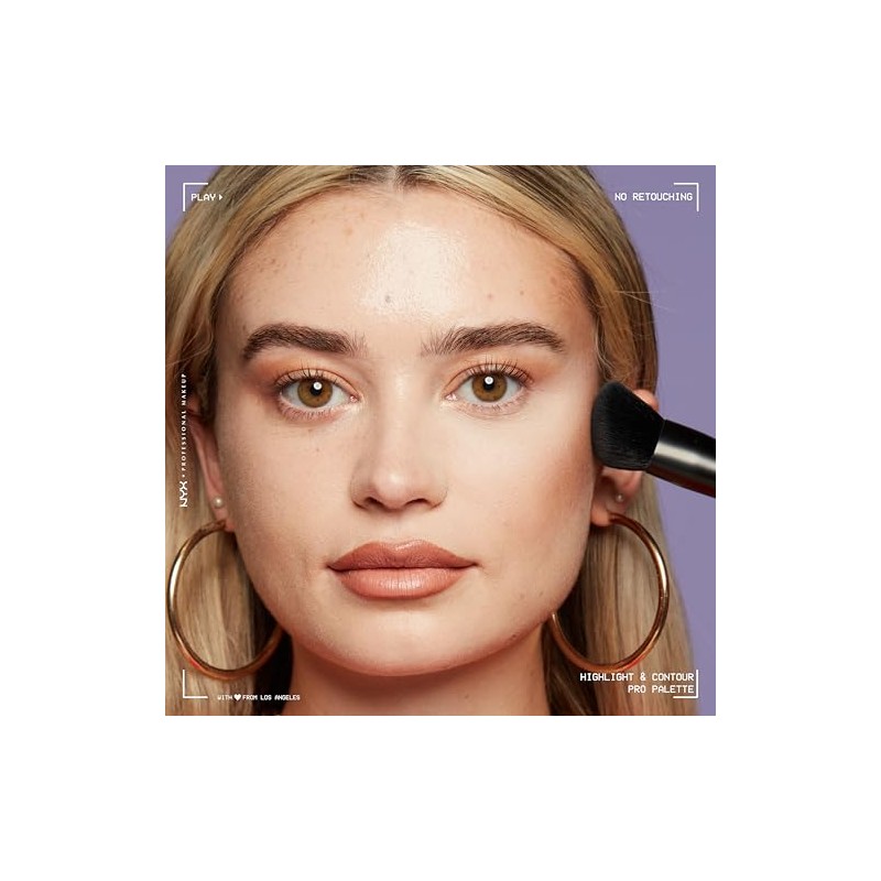 Nyx Professional Makeup, Paleta de iluminadores y contour