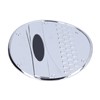 Fuel Tank Cover Trim Gas Cap Lid Chrome Decoration Replacement