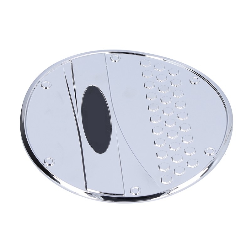 Fuel Tank Cover Trim Gas Cap Lid Chrome Decoration Replacement