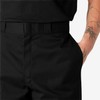 Dickies Men's Loose Fit Double Knee Work Pants, Black