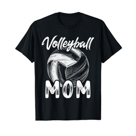 Volleyball Mom For Women Family Matching Players Team Mommy T-Shirt