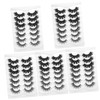 Baluue Sets Natural False Eyelashes Pack Fluffy Full Length Eyelash