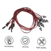 Gadpiparty ATX Computer Power Button Cable for Desktop PC 10PCS