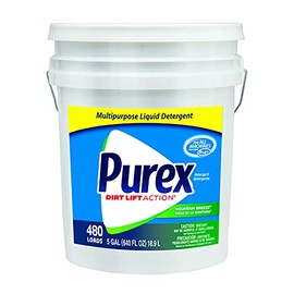 Purex Professional Mountain Breeze Multipurpose Liquid Detergent, 5 Gallon Pail, 480 Loads, 1 Count Pail