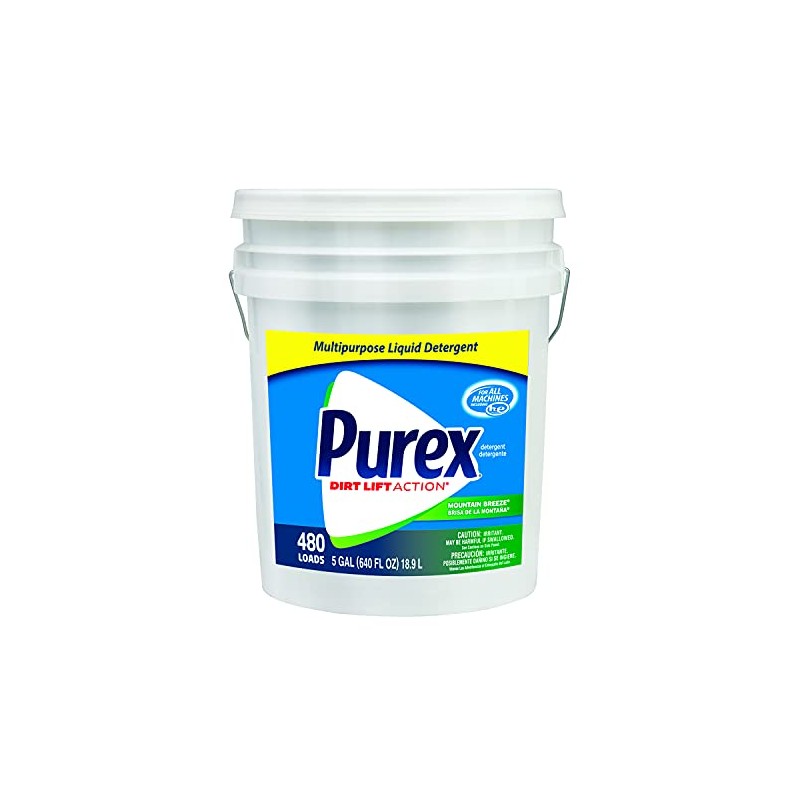 Purex Professional Mountain Breeze Multipurpose Liquid Detergent, 5 Gallon Pail,