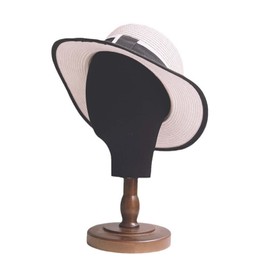 Harilla Perückenherstellung, Hutständer, Schaufensterpuppenkopf-Modell, 54 cm, mit Sockel, Hutständer für Friseurläden, Kopfschmuck, Kopfhörer, Zuhause