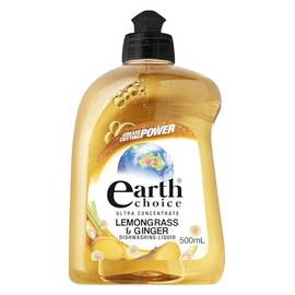 Earth Choice Lemongrass and Ginger Concentrate Dishwashing Liquid 500 ml