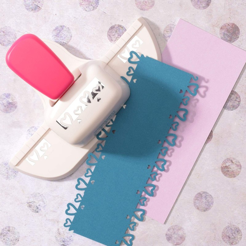 Vaessen Creative Border Punch - Playful Hearts - 1,4 x