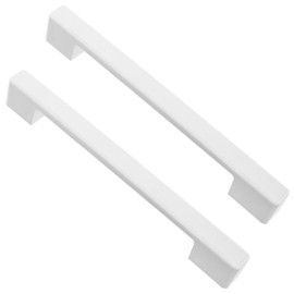 Spares2go Universal Chest Freezer/Commercial Fridge Door Handles (Adjustable, 320mm, Pack of 2, White)