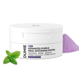 Teeth Whitening Powder, Remineralizing Hydroxyapatite Tooth Powder with Niacinamide,R5X Purple Color Corrector for Instant Brightening, Enamel Repair & Long-Lasting Natural White-30g