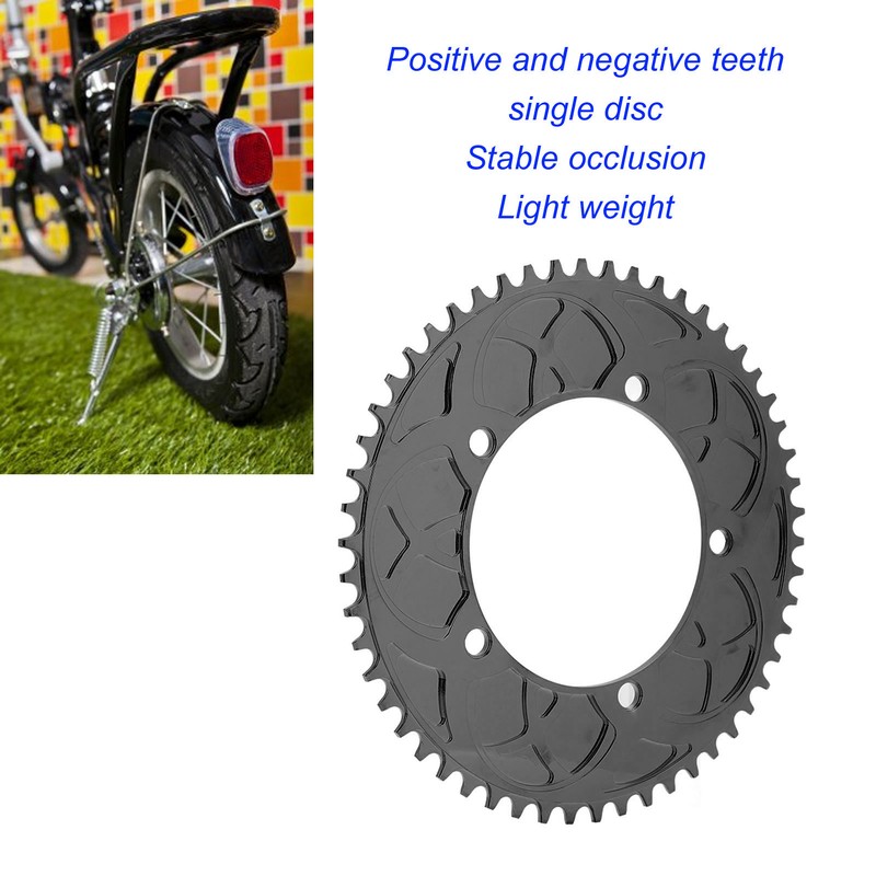 BOLANY 130BCD Bike Chainring 54T Positive Negative Tooth Single Disc