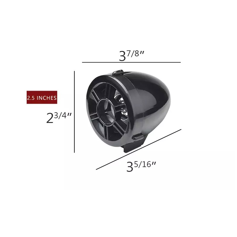 GDM Motorcycle Bluetooth Speakers & Anti Theft Alarm remote Waterproof