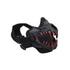 Fangs Mesh Lower Face Airsoft Protective Gear Mask (Color: Black)