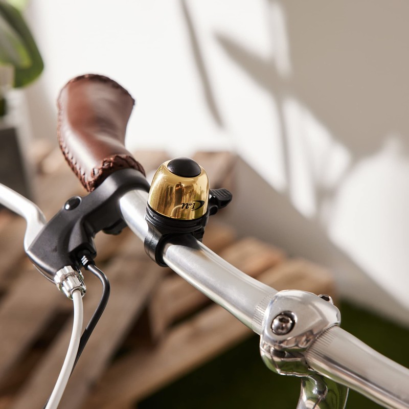 N+1 Macaron Brass Bike Bell - Classic Bicycle Bell with