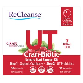 Prairie Naturals UT Cran-biotic, Urinary Tract Support, Cranberry and Probiotics, 1 Kit