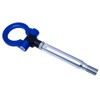 CAR CAN'T FLY Racing Style Front Rear Bumper Trailer Ring Blue Towing Tow Hook for Subaru BRZ Impreza WRX Sti Scion FR-S Toyota 86