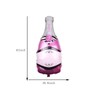 4Pcs 36inch Champagne Bottle Foil Balloons and Goblet Wine Glass