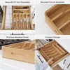 KitchenEdge Silverware Organizer - Cutlery, Flatware, and Utensil Holder for