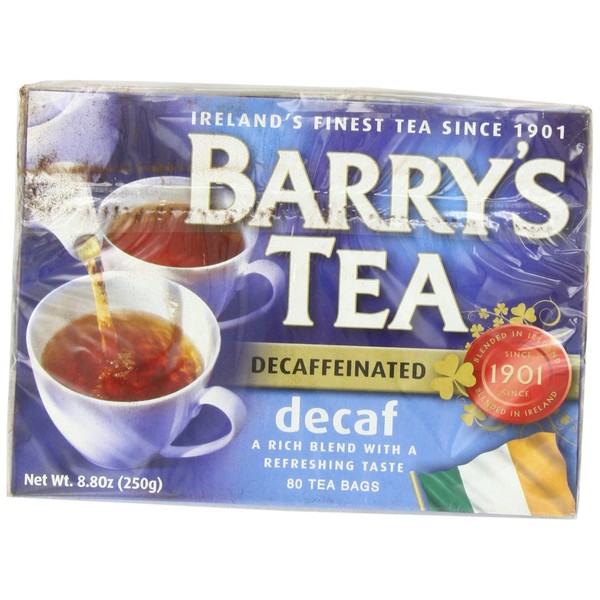 Barry's Tea, Decaffeinated, 80-Count Box