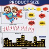 Happy Father's Day Bulletin Board Set Super Dad Cutouts Classroom