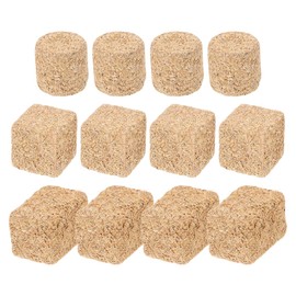 BESPORTBLE 12 Pieces Haystack Decoration Hay Bale Ornaments for Garden and Dollhouse Outdoor Scenes and Creative DIY Projects Made of High Quality