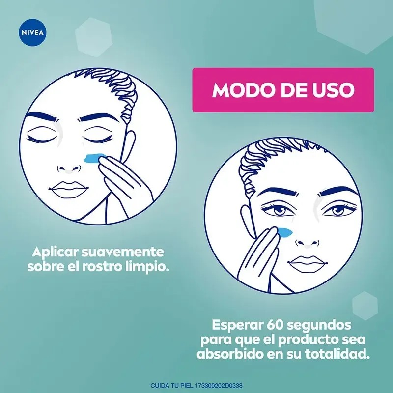Nivea Gel Facial Refrescante E Hidratante Con Hyaluron 100ml