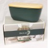 Dowan Butter Dish - Forest Green