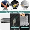 Silicone Sink Edge Protector & Splash Guards With Suction Cup