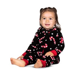 Tipsy Elves Baby/Toddler Candy Cane Lane Jumpsuit Size 18M