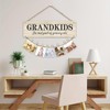 Wooden Hanging Sign Kid Photo Clip, 1 Set Creative Wooden