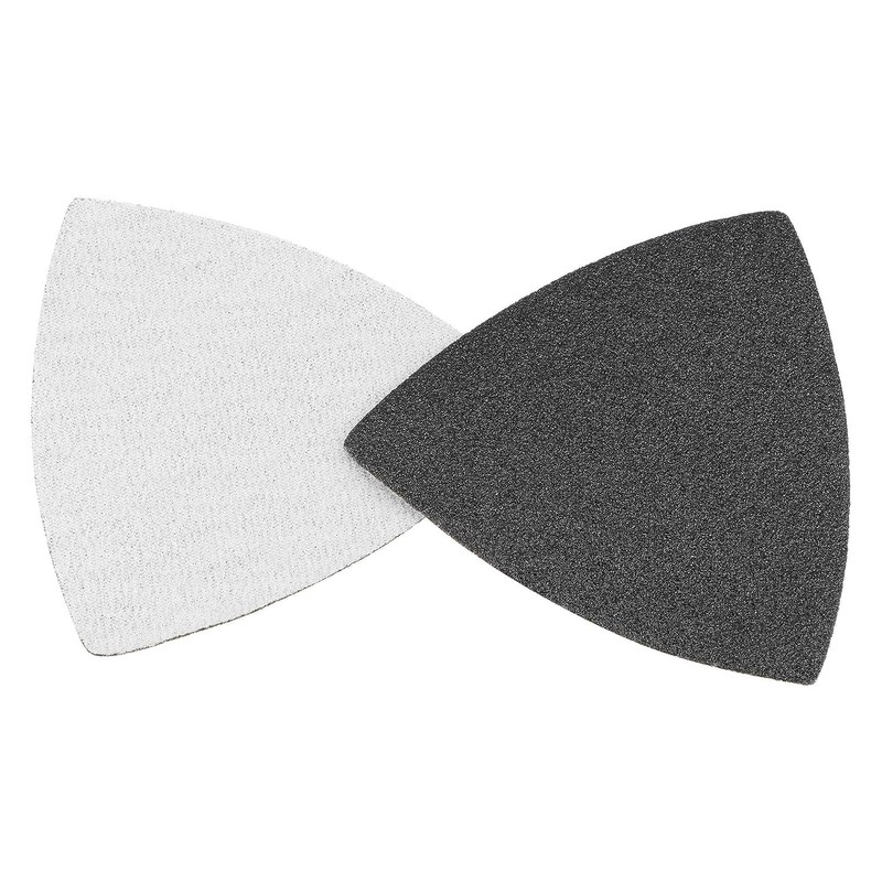 TA-VIGOR 30Pcs 80 Grit Triangular Sandpaper, 90mm Hook and Loop