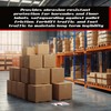 Janlaugh 50 Pcs Industrial Clear Label Protectors 10 x 6
