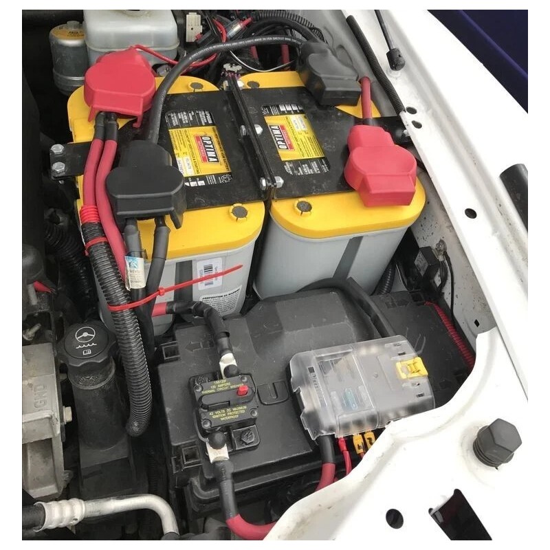 225 Battery Relocation Kit 4 ga OFC COPPER 12'+ 3'-