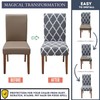 SPRINGRICO Chair Covers for Dining Room Set of 4, Stretch
