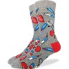 Good Luck Sock Men's Medical Doctor and Nurse Socks, Big