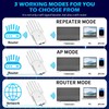 WiFi Extender Signal Booster - Internet Repeater for Home, Up
