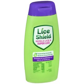 ON CONTAINER LICE SHIELD 2IN1 SHAMPOO CONDITIONER 10 OZ