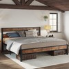 LIKIMIO King Bed Frame and Headboard, Easy Assembly, Noise-Free, No