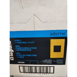 Legrand 6 Pack Legrand Adorne Honey 1 - Gang Wall Plate New