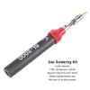 Gas Soldering Kit 5‑in‑1 Pure Butane Soldering Iron Multiple Tips