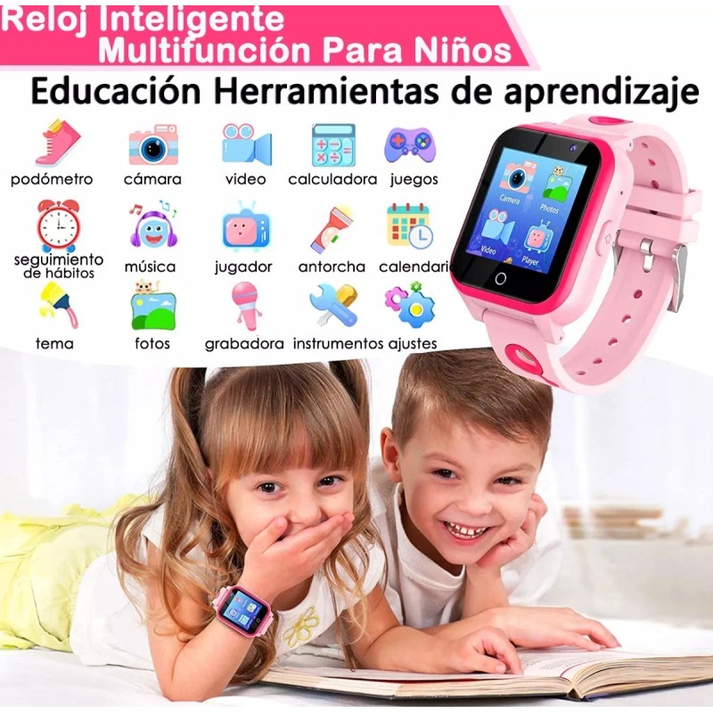 GL Reloj Inteligente Para Niños Con Música Y Cámara Y