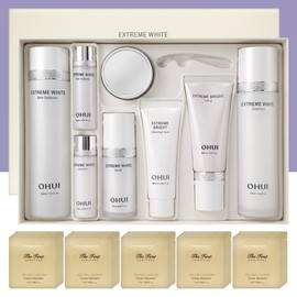O HUI Extreme White 4-piece special skin lotion basic set (+Genature cream sample special project) / 오휘 익스트림 화이트 4종 기획 스킨 로션 기초 세트 (+제너츄어 크림 샘플 특별 기획)