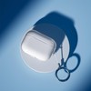 TALENANA For AirPods Pro 3ケース クリア TPU素材 金属カラビナ付属 落下防止 汚れ防止