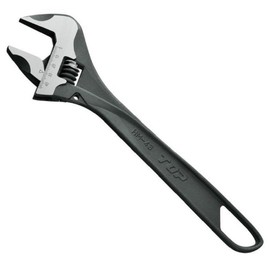 Top Industries TOP Hyper Monkey ZERO HM-43 Rattle-Free Wide Monkey Wrench, Mouth Opening 0 - 1.7 inches (0 - 43 mm), No Rattling, Warm, With Graduation, Made in Japan