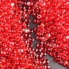 PMLAND Red Acrylic Flat Marbles, Pebbles, Beads 3000+ Pcs 6