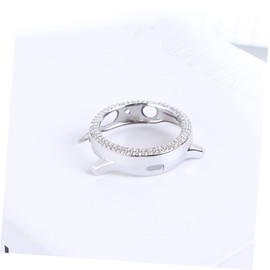 KONTONTY Stylish Smartwatch Shell Protective Case for Active 2 Silver Watch Frame Durable Watch Accessories Watch Case Cover